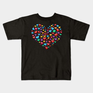 Heartfelt Harmony - A Symphony of Love ❤️ Kids T-Shirt